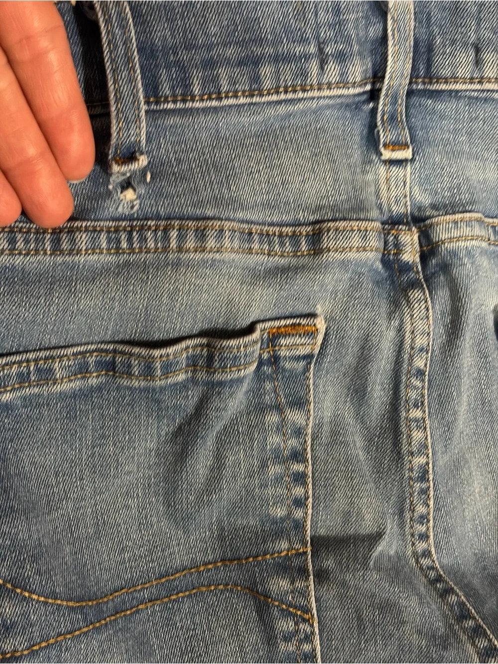 Hollister light blue slim-straight-leg men's jeans